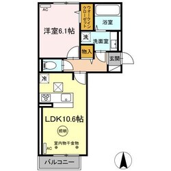 D-ROOM　SPERANZAの物件間取画像